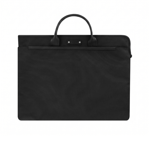 Tasche filofax Microfiber portfolio tote black – Elegante Business- und Laptoptasche