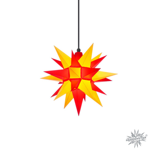 A4-ca. 40cm, Kunststoff gelb/rot