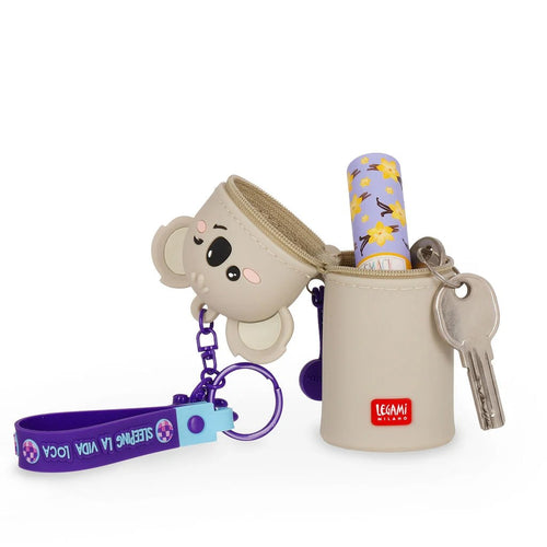 MINI KAWAII - MÜNZTASCHE MIT SCHLÜSSELANHÄNG - KOALA