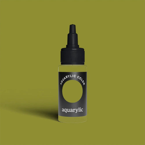 Aquarylic Color 30 ml Acrylfarbe Olivgrün