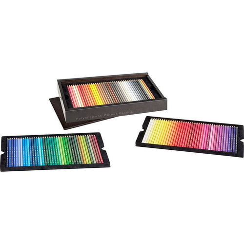 Faber-Castell Polychromos Künstlerfarbstifte – Special Edition Holzkassette (120 Farben)