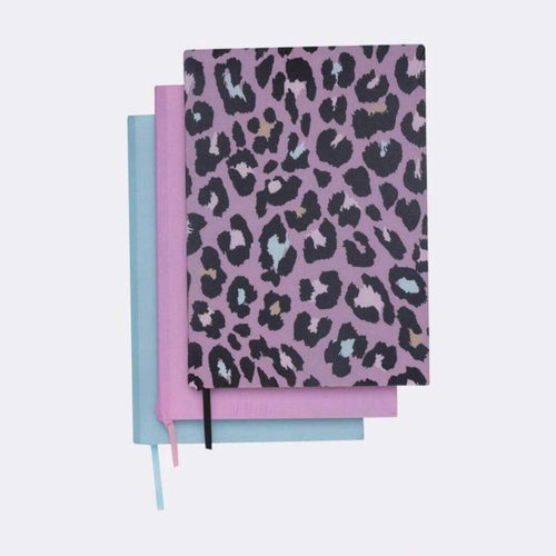 Buchumschläge BM 3er Dark Safari, Purple, Mint