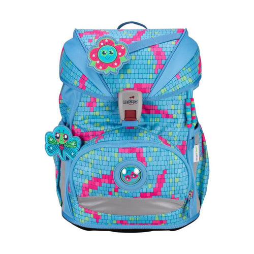DerDieDas ErgoFlex Superlight Schulranzen- Set Happy Pixel 5tlg.