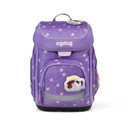 ergobag cubo Set Schulranzen-Set PonyBäradies Lila 5-teilig 19 Liter