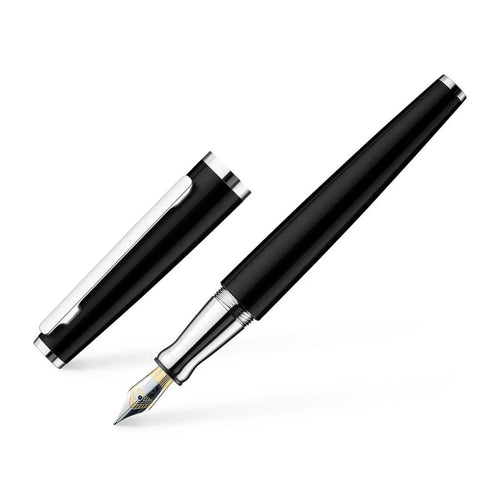Faber-Castell Otto Hutt design06 Füller schwarz glanz M Slide 1 von 3