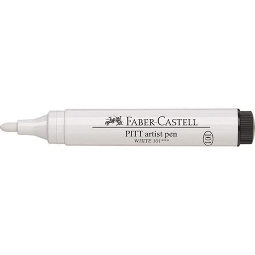 Faber-Castell Tuschestift Pitt Artist Pen 2,5 mm Rundspitze weiß
