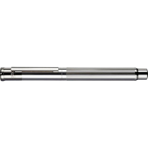 ottohutt design01 Füllfederhalter Matt Blau Ruthenium 13,5 cm