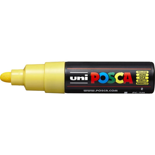Posca Marker UNI POSCA PC-7M gelb