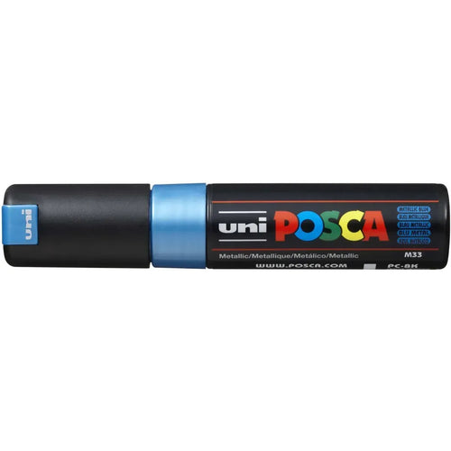 Posca Marker UNI POSCA PC-8K blau metallic