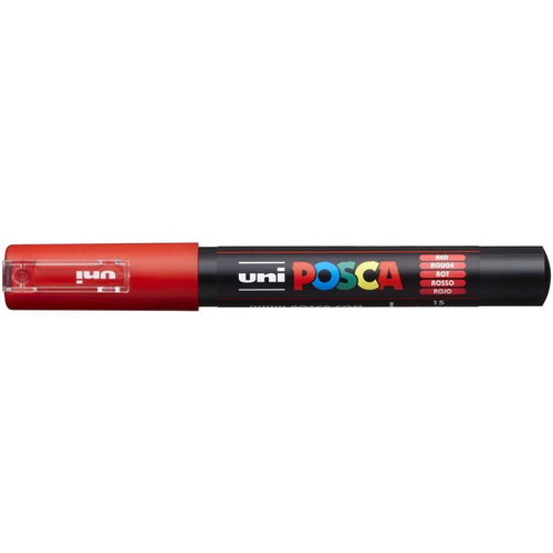 Posca Marker UNI POSCA PC-1MC rot