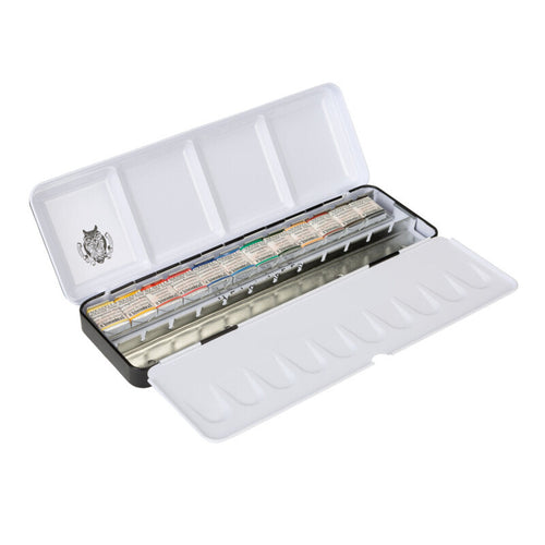 Schmincke Horadam Aquarellkasten Retro 12x1/2