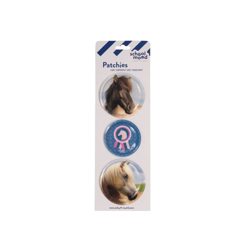 3er Patchy-Set Mila (Pferde)