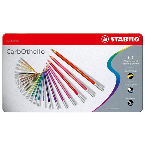 STABILO® Pastellkreidestift - STABILO CarbOthello - ARTY+ - 60er Metalletui