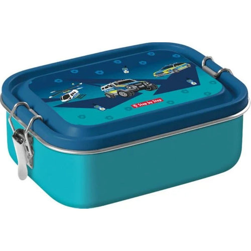 Step by Step Edelstahl-Lunchbox "Police"