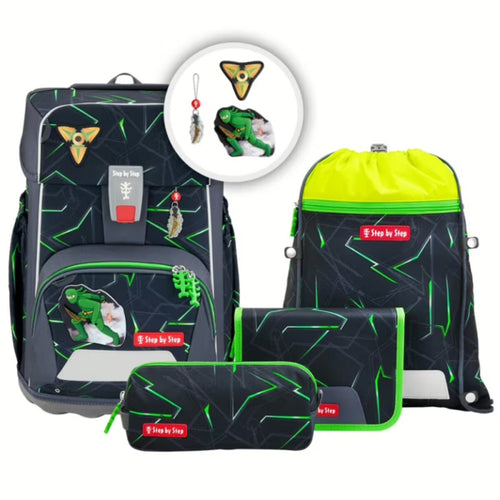 GIANT Schulrucksack-Set Ninja KIMO