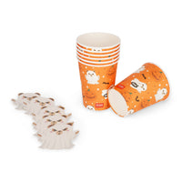 Set mit 8 Pappbechern - Boo Appétit!