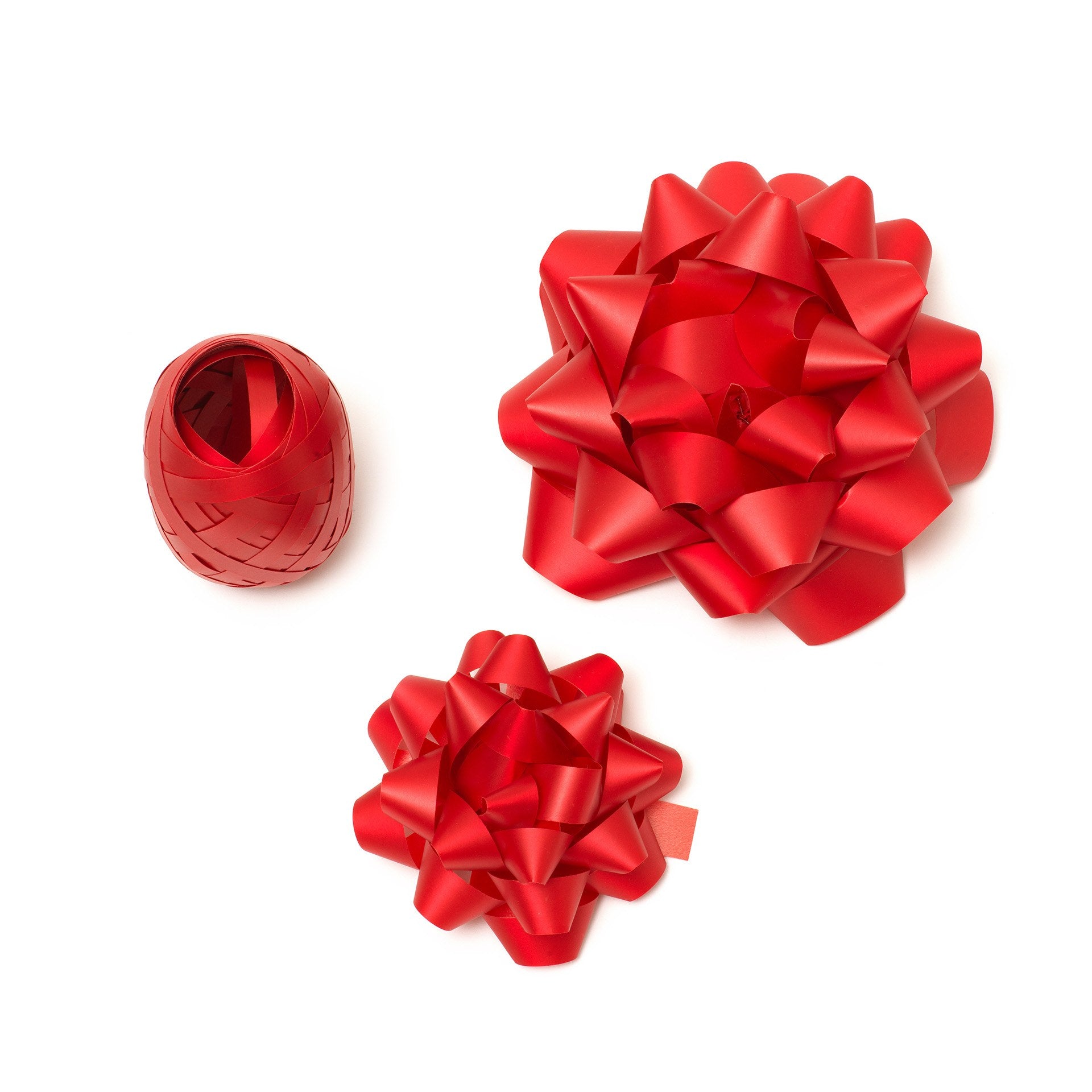 BOWS & RIBBON SET - RED