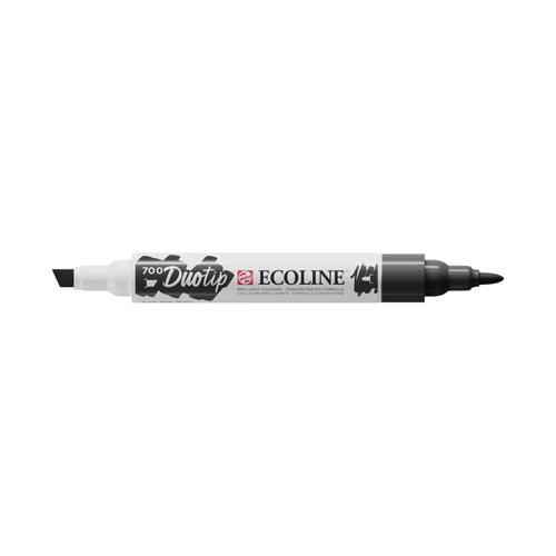 Ecoline Duotip Marker Schwarz 700