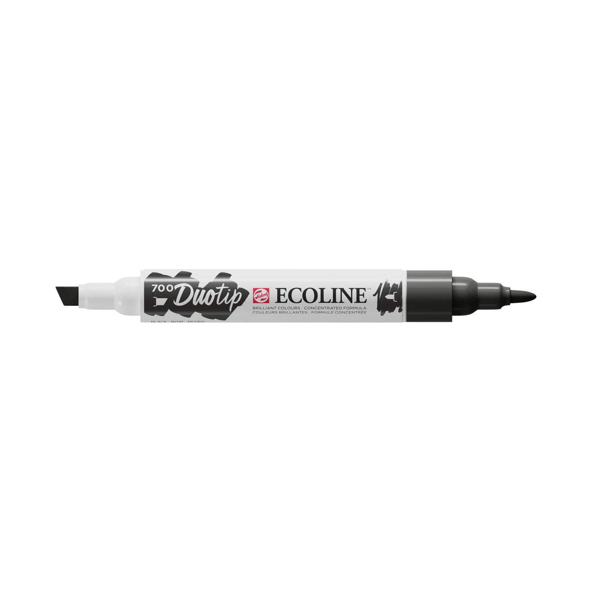Ecoline Duotip Marker Schwarz 700