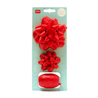 BOWS & RIBBON SET - RED