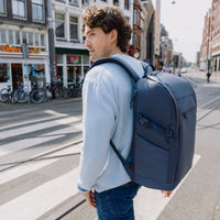 Beckmann Street FLX Rucksack (30–35 L) Navy – Der erweiterbare Allrounder - Detailansicht