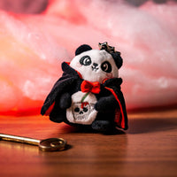 Panda-Plüsch-Schlüsselanhänger "Bam-Boo!" Halloween - Tiny Super Soft!