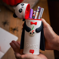 Legami 2-in-1-Federmäppchen aus Silikon Panda „Bam-Boo“ - Kawaii - Ansicht 5