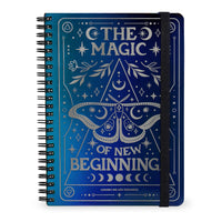 SPIRAL-BOUND NOTEBOOK - LINIERTES HEFT MIT SPIRALBINDU - MOTH