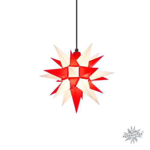 A4-ca. 40cm, Kunststoff weß/rot