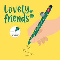 LOVELY FRIENDS - GELSTIFT MIT TIERDEKO - GORILLA