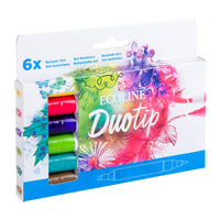Ecoline Duotip Botanik-Set | 6 Farben