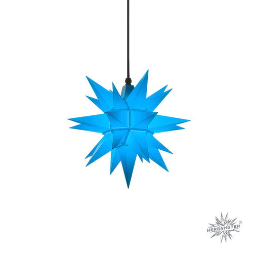 A4-ca. 40cm, Kunststoff blau