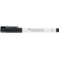 Faber-Castell Tuschestift Pitt Artist Pen B mit Pinselspitze, weiß