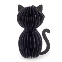 Halloween-Deko im Wabendesign - Meeoow