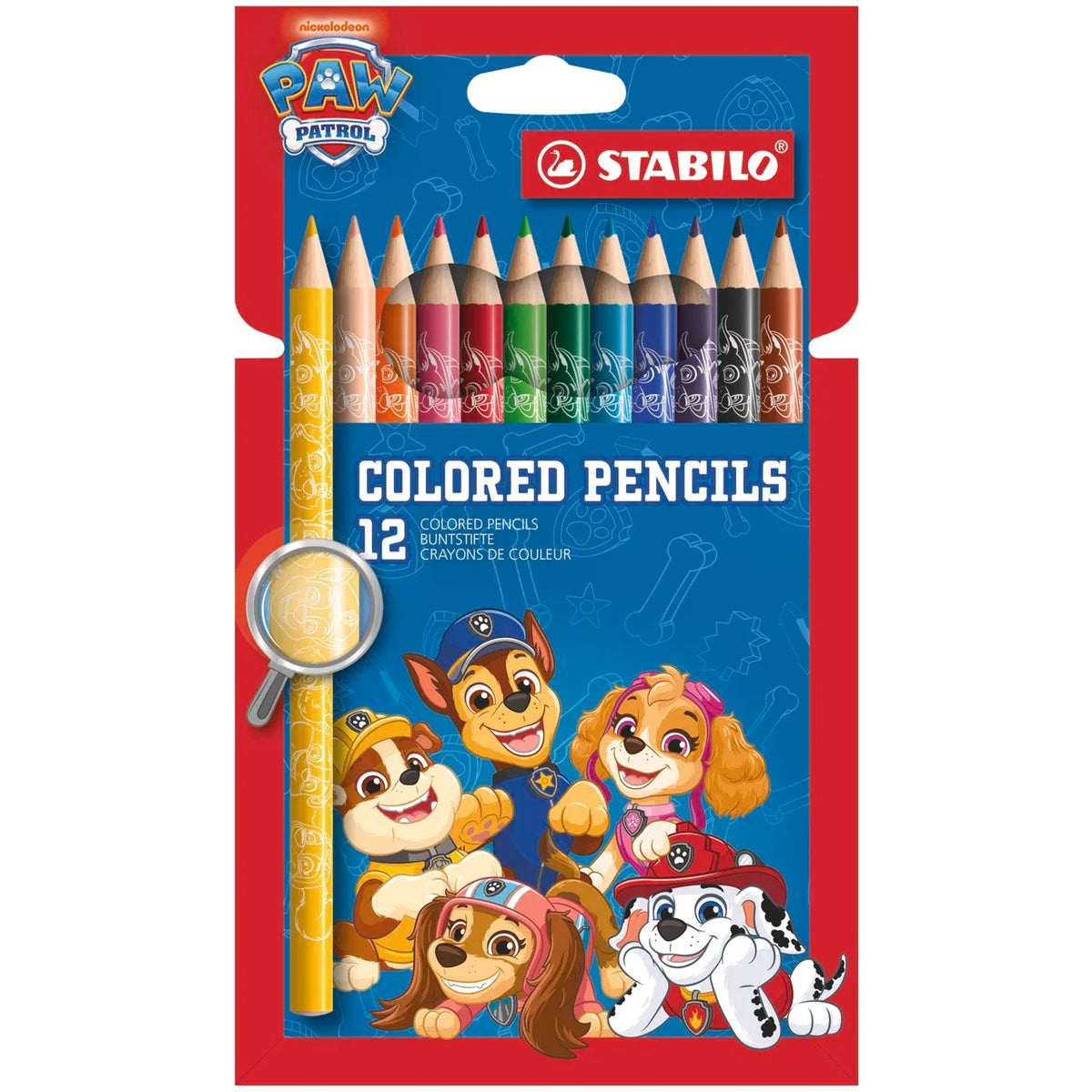 STABILO Buntstift 12er Etui PAW Patrol