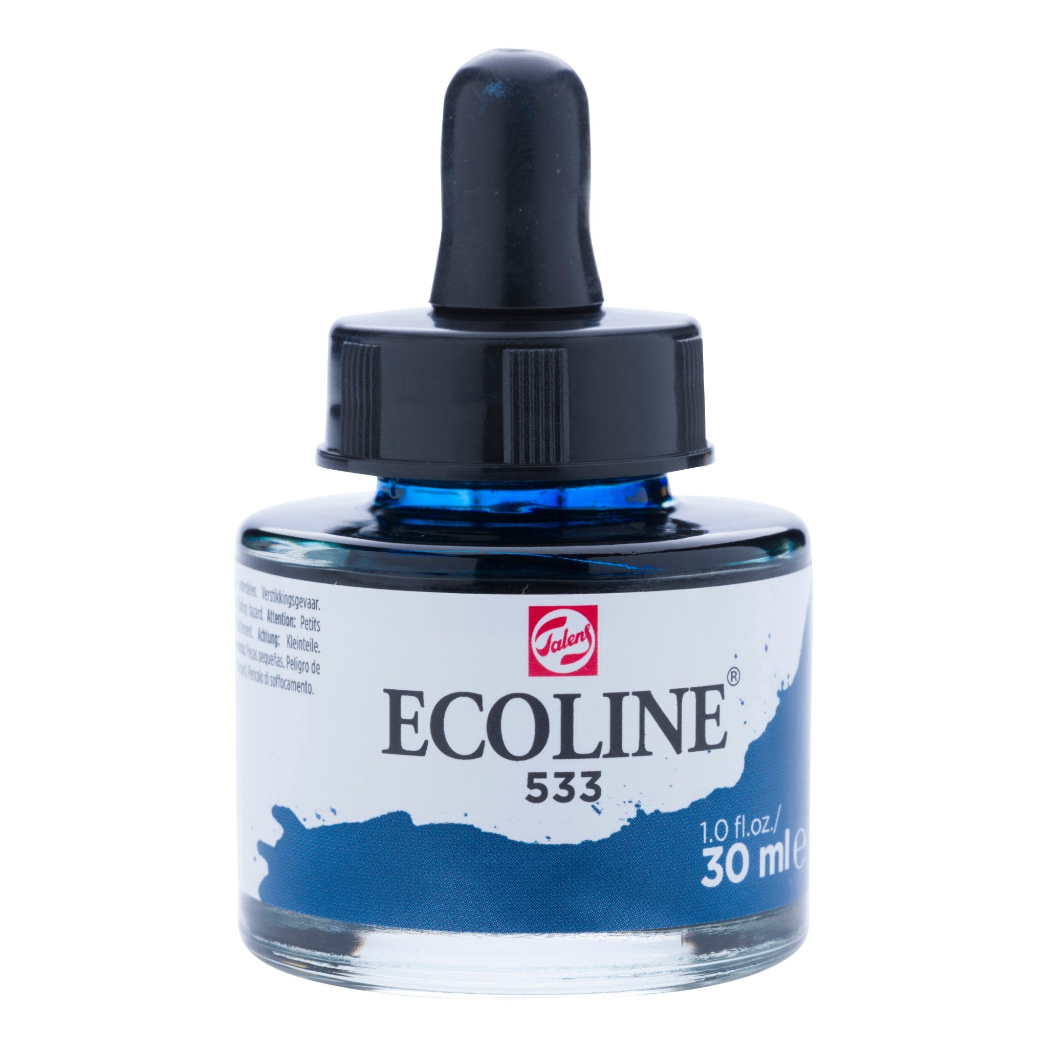 Ecoline Flüssige Wasserfarbe Flasche 30 ml Indigo 533
