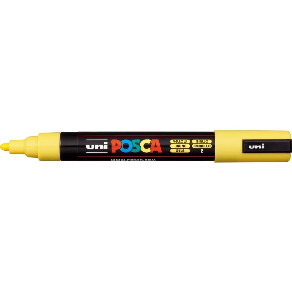 Posca Marker UNI POSCA PC-5M gelb