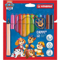 Filzstift mit Kappenring STABILO® Cappi® PAW Patrol Etui