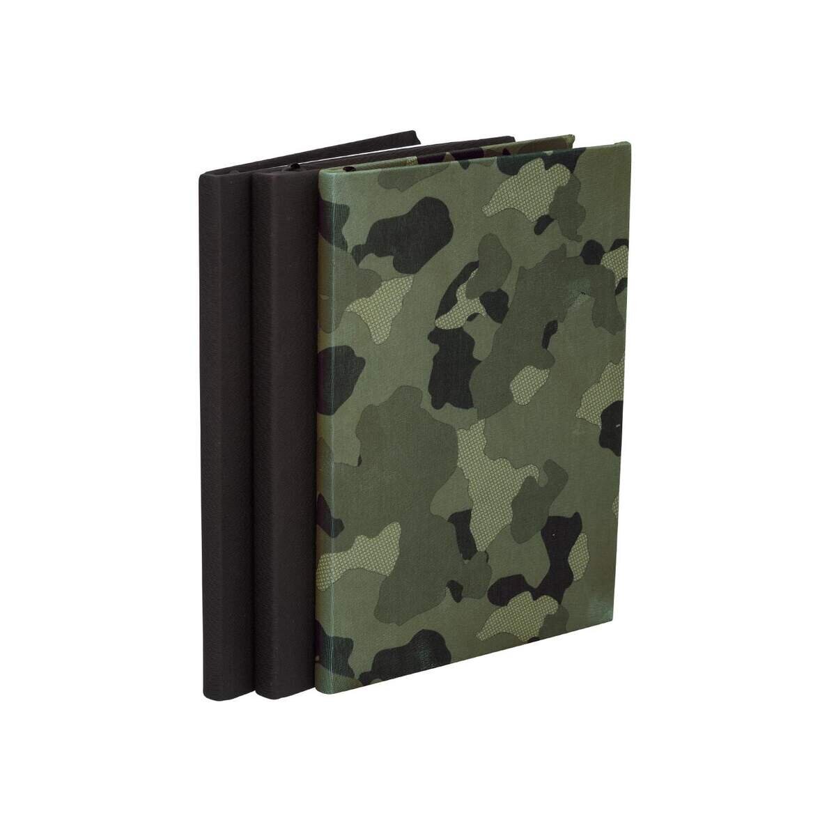 Beckmann Buchumschlag, universelle Größe 3er Pack, Camo