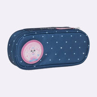 Beckmann Schulrucksack-Set Classic "Pet Friends blue" 7-teilig