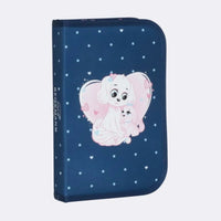 Beckmann Schulrucksack-Set Classic "Pet Friends blue" 7-teilig