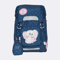 Beckmann Schulrucksack-Set Classic "Pet Friends blue" 7-teilig
