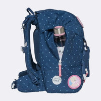 Beckmann Schulrucksack-Set Classic "Pet Friends blue" 7-teilig