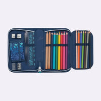 Beckmann Schulrucksack-Set Classic "Science" 7-teilig