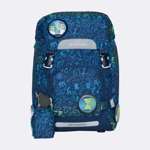 Beckmann Schulrucksack-Set Classic "Science" 7-teilig