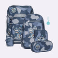 Beckmann Schulrucksack-Set Classic Tiger Race, 7-teilig