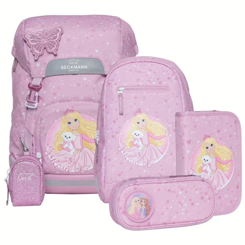 Beckmann Classic Maxi Schulrucksack-Set 6tlg. Rosie