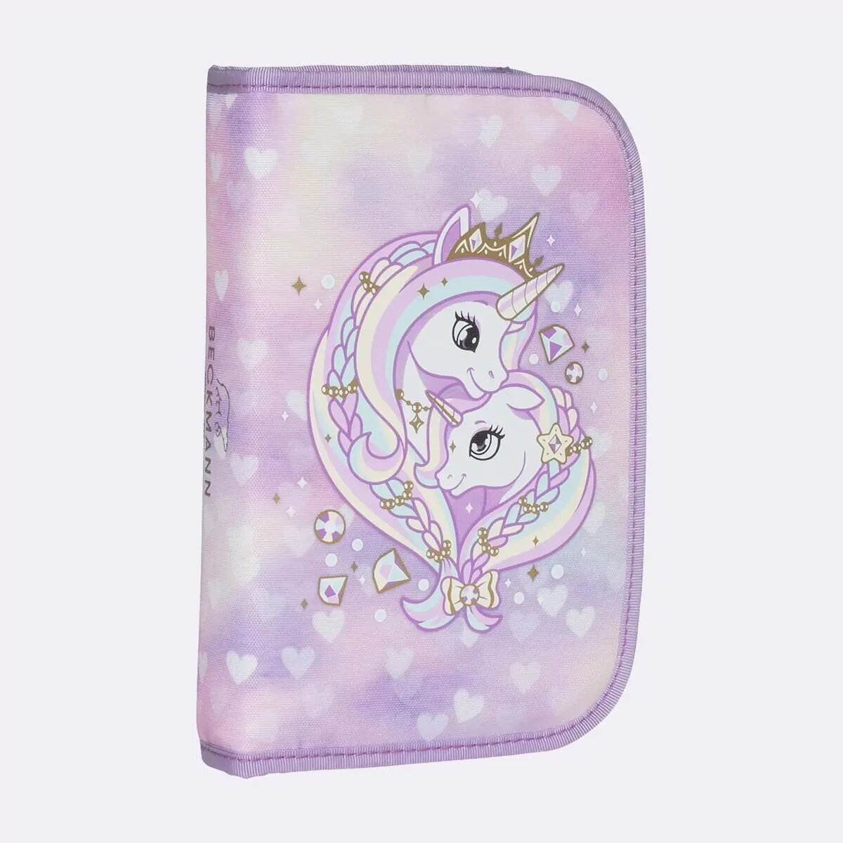 Beckmann Federmappe mit Inhalt, Unicorn Princess Purple
