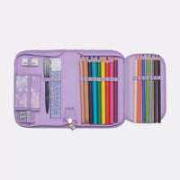 Beckmann Schulrucksack-Set Classic Maxi Set, Unicorn Princess Purple