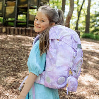 Beckmann Schulrucksack-Set Classic Maxi Set, Unicorn Princess Purple